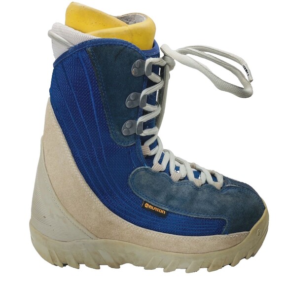 Burton Moto Snowboard Boots Suede Blue 41.5 8.5 Mens 9.5 Womens Removable Liners main image 8
